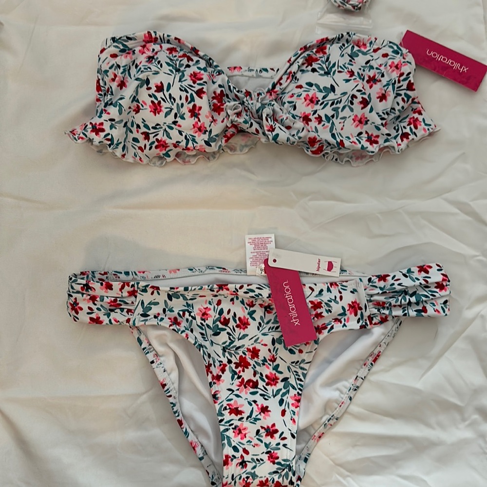 Xhilaration Bikini Set SM top MED bottom